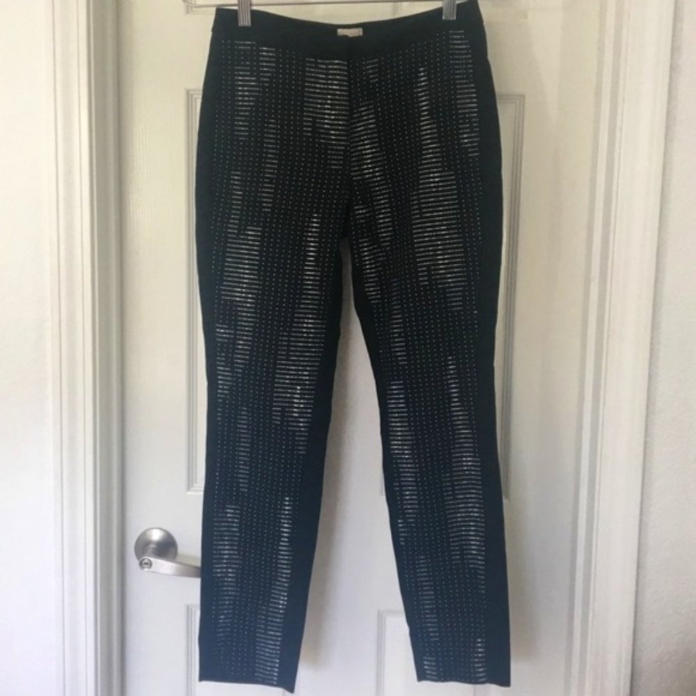 H&M-Black & White Pattern pants